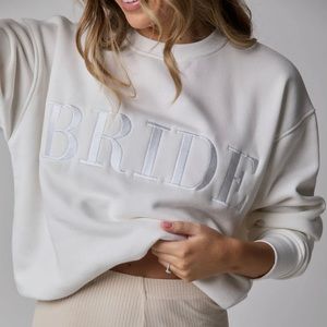 six stories bride sweatshirt